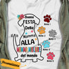 Personalized Italian Mamma Nonna Cane Dog  Mom Grandma T Shirt AP153 65O36 1