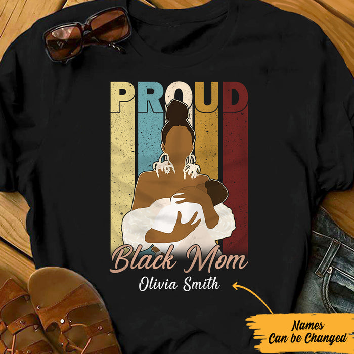 Personalized BWA Mom Proud T Shirt AG62 65O57 1