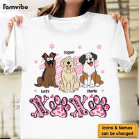 Personalized Gift For Dog Mom XOXO Furever Woof You Shirt - Hoodie - Sweatshirt 31989 thumb 1