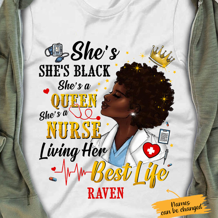 Personalized BWA Nurse Proud T Shirt JL233 27O65 1