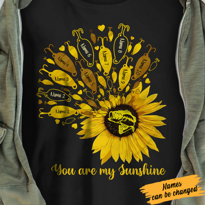 Personalized Gift For Fishing Mom Grandma T Shirt MY71 65O57 1