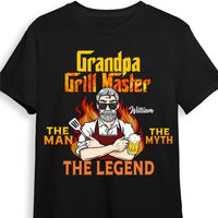 Personalized Gift For Grandpa Grill Master Shirt - Hoodie - Sweatshirt 27844 thumb 1