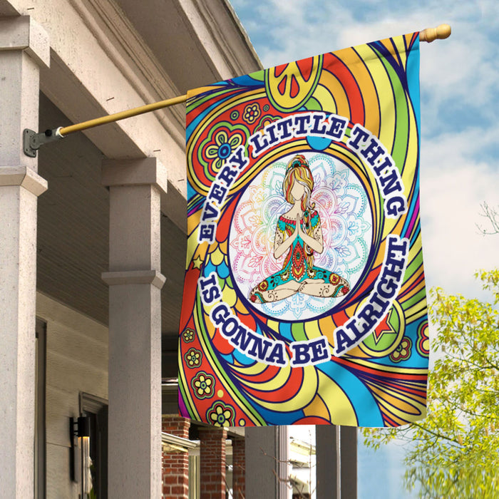 Hippie House Flag JL82 73O58 1