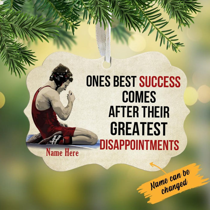 Personalized Wrestling Lessons MDF Benelux Ornament NB92 81O34 1