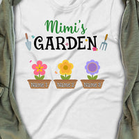 Personalized Garden of Mom Grandma T Shirt MR291 73O57 thumb 1