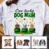 Personalized Dog Mom Irish St Patrick's Day T Shirt JR231 26O60 1
