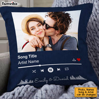 Personalized Couple Custom Music Song Pillow 22974 thumb 1