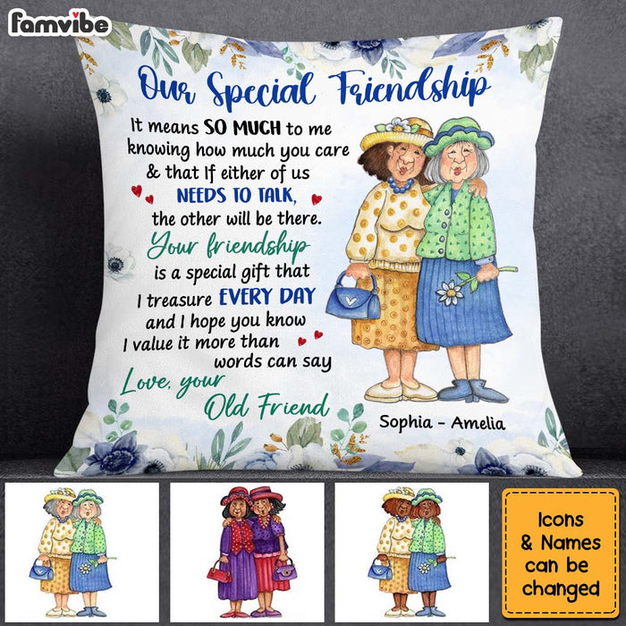 Personalized Gift For Friends Our Friendship Pillow 30209 1