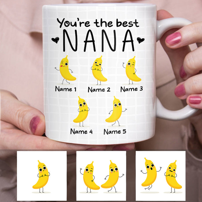 Personalized Mom Grandma Nana Banana Mug AP21 67O53 1