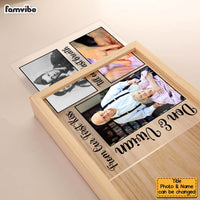 Personalized Couples Gift From Our First Kiss Picture Frame Light Box 31550 thumb 1