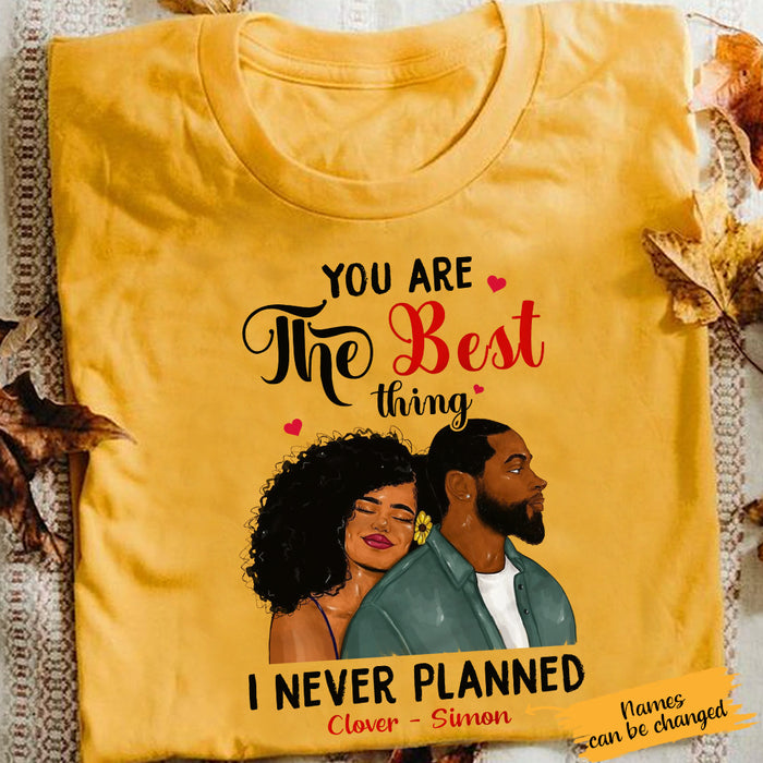 Personalized BWA Couple You Are The Best Thing T Shirt AG103 73O65 1