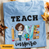 Personalized Teacher Love T Shirt JL61 30O47 1