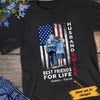 Personalized Husband & Wife Flag T Shirt JN192 81O34 1