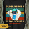 Personalized Nurse Super Heroes Vintage T Shirt JN242 30O58 1
