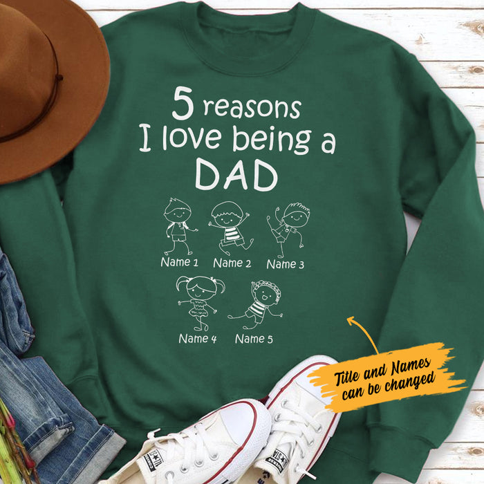 Personalized Grandpa Black Sweatshirt MY101 81O34 1