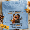 Personalized BWA Dad And Daughter Connected By The Heart T Shirt SB92 26O53 1