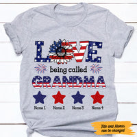 Personalized Mom Grandma Love T Shirt JN83 95O47 thumb 1