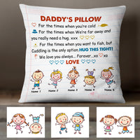 Personalized Dad Fishing Pillow MY72 26O47 (Insert Included) thumb 1