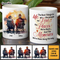 Personalized Gift For Couples The Memories We've Made  Along The Way Mug 31204 thumb 1