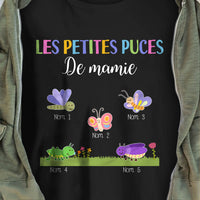Personalized Grandma Mom Mamie Bug  French T Shirt AP177 73O57 thumb 1