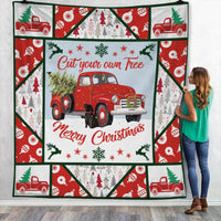 Red Truck Christmas Blanket NB272 95O60 thumb 1