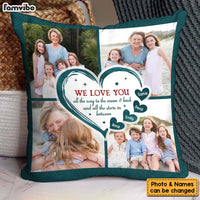 Personalized Gift For Grandma We Love You Upload Photo Pillow 30674 thumb 1
