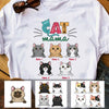 Personalized Cat Mama T Shirt FB191 67O60 thumb 1