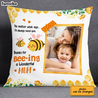 Personalized Mom Sending Love Photo Pillow AP61 28O28 thumb 1