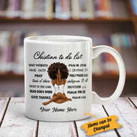 Personalized BWA God To Do List Mug AG281 85O34 thumb 1