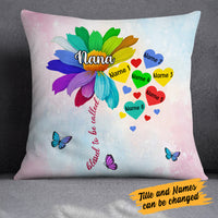 Personalized Blessed To Be Called Grandma Mom Pillow AP32 26O34 (Insert Included) thumb 1