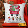 Personalized Grandma Claus Christmas Red Truck  Pillow NB173 30O58 (Insert Included) 1