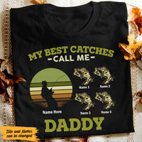 Personalized Fishing Dad Grandpa T Shirt AP191 95O47 thumb 1