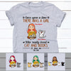 Personalized Cat & Book Girl T Shirt JR282 95O53 thumb 1