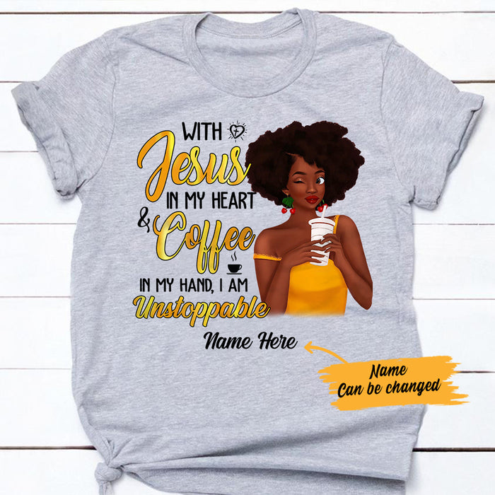 Personalized BWA Coffee Jesus T Shirt AG271 65O57 1