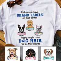 Personalized Dog Hair T Shirt JR292 73O58 thumb 1