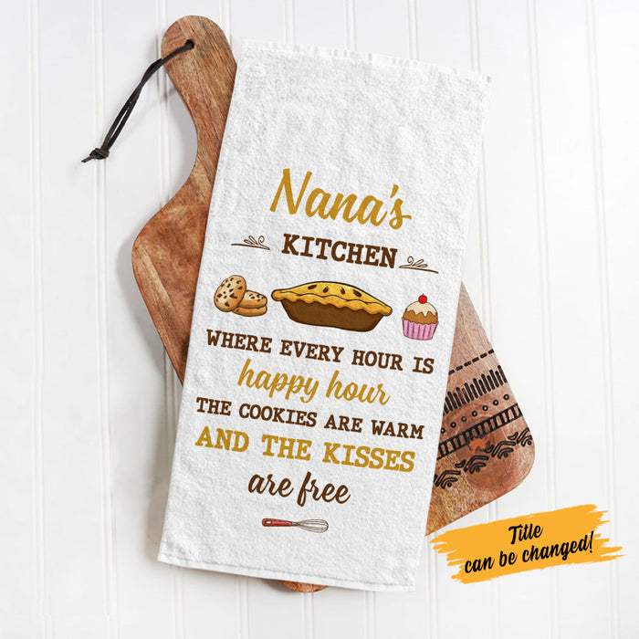 Personalized Grandma Kitchen Towel DB111 85O58 1