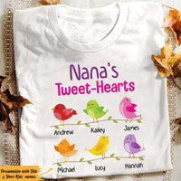 Personalized Grandma White T Shirt JN163 85O53 thumb 1