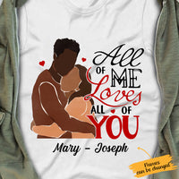 Personalized BWA Couple All Love All T Shirt AG263 65O65 thumb 1