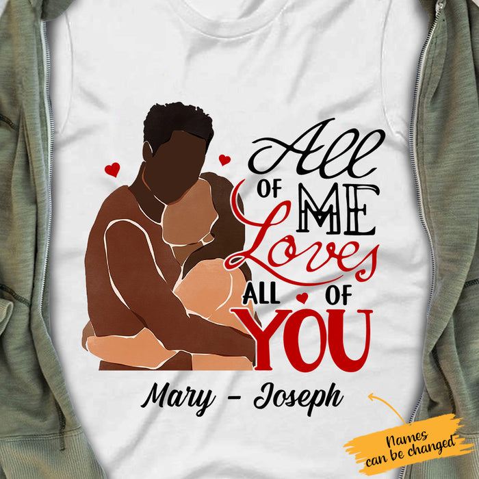 Personalized BWA Couple All Love All T Shirt AG263 65O65 1