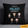 Personalized Abuela Abuelo Spanish Grandma Grandpa Belongs Pillow AP88 67O57 (Insert Included) 1