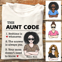 Personalized Aunt T Shirt JN242 26O47 thumb 1