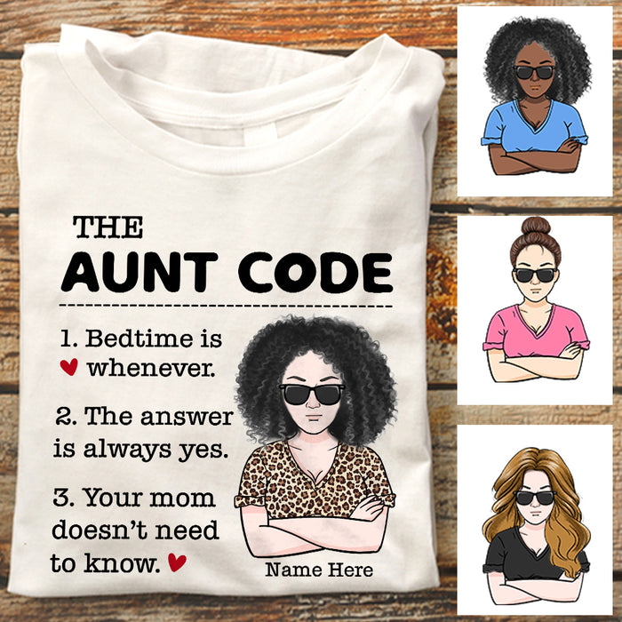 Personalized Aunt T Shirt JN242 26O47 1