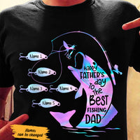 Personalized  Fishing Dad T Shirt AP204 73O47 thumb 1