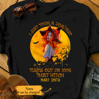Personalized Halloween I Am That Witch T Shirt JL155 65O65 thumb 1