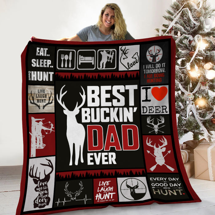 Hunting Dad Blanket NB272 87O34 1