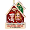 Personalized Family First Couple Christmas New Home Ornament SB284 32O47 1