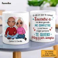 Personalized Couples Spanish Gift The Day I Met You Mug 31002 thumb 1