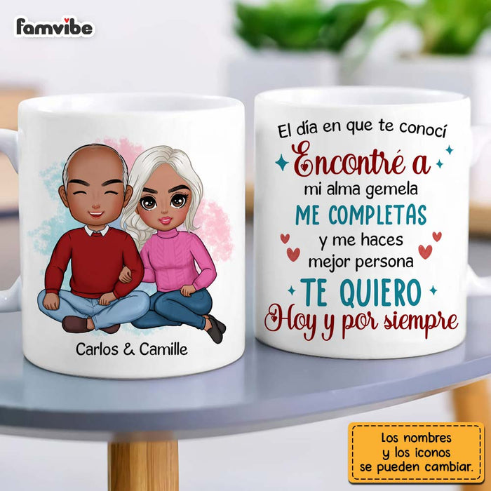 Personalized Couples Spanish Gift The Day I Met You Mug 31002 1