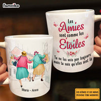 Personalized French Les Amies Sont Comme Les Étoiles Mug 30827 thumb 1