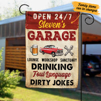 Personalized Garage Home Bar Flag AG172 26O57 thumb 1